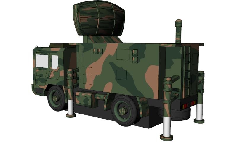 喀什军用导弹车