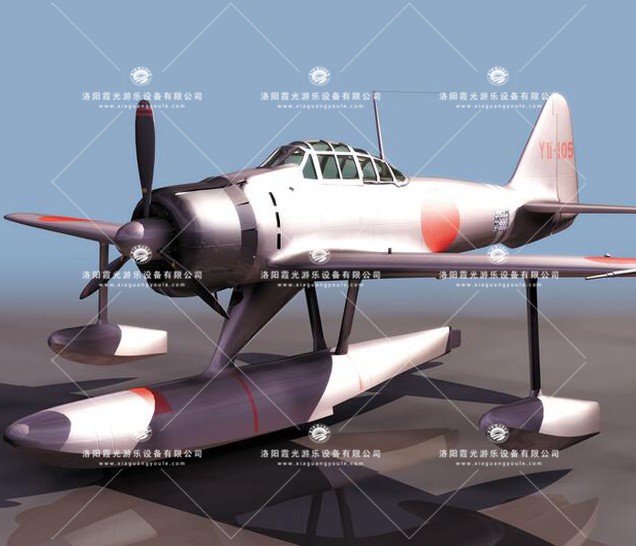 喀什3D模型飞机_